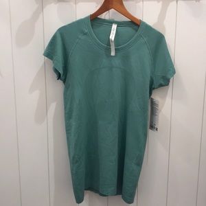Lululemon Green Swiftly Tech Tee shirt